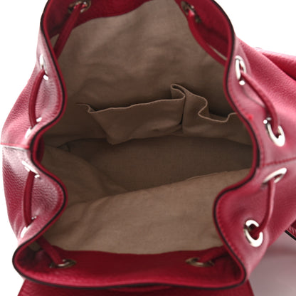 Gucci Cellarius Calfskin Medium Bamboo Backpack Petunia 5 of 11