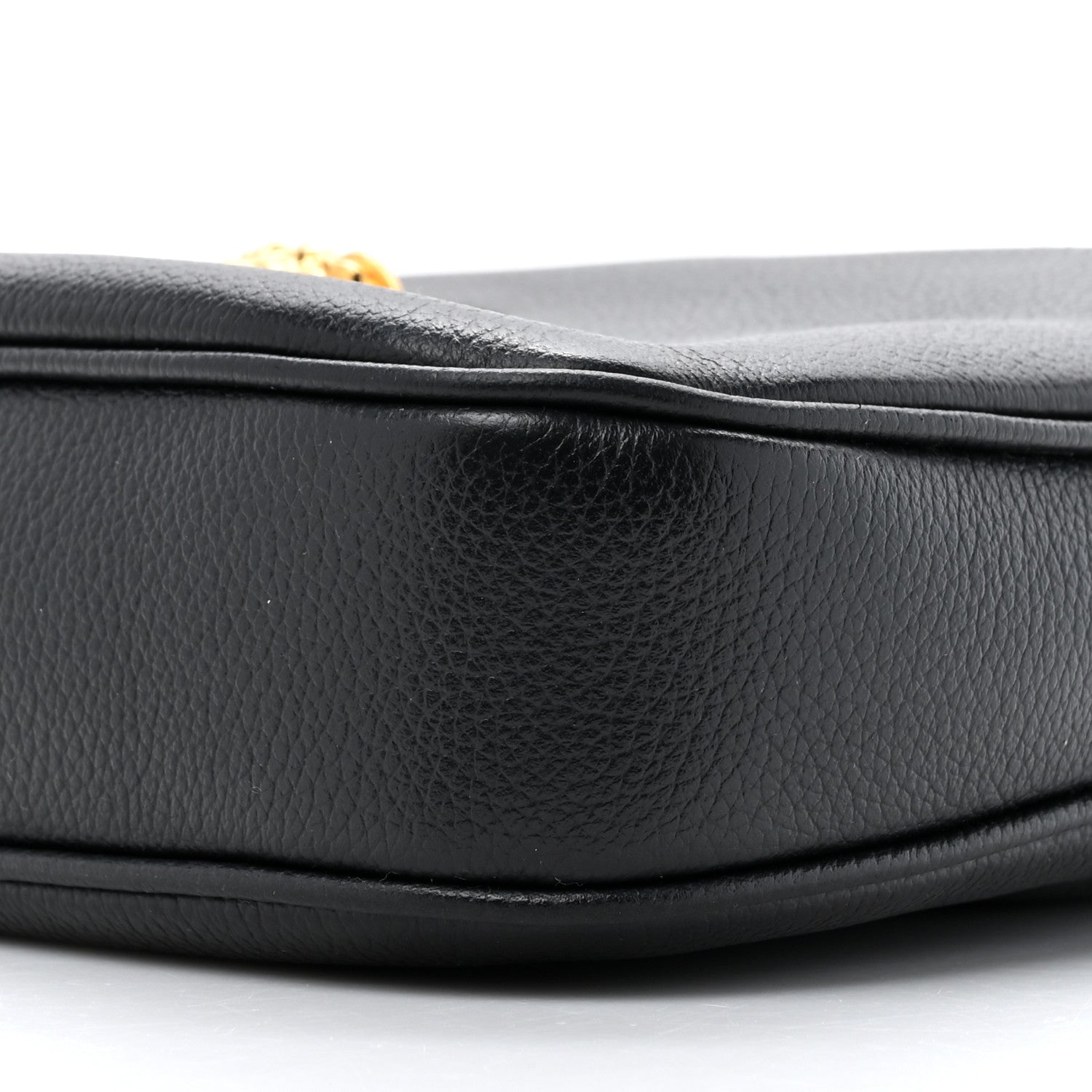 Versace Calfskin La Medusa Small Hobo Crossbody Black 8 of 9