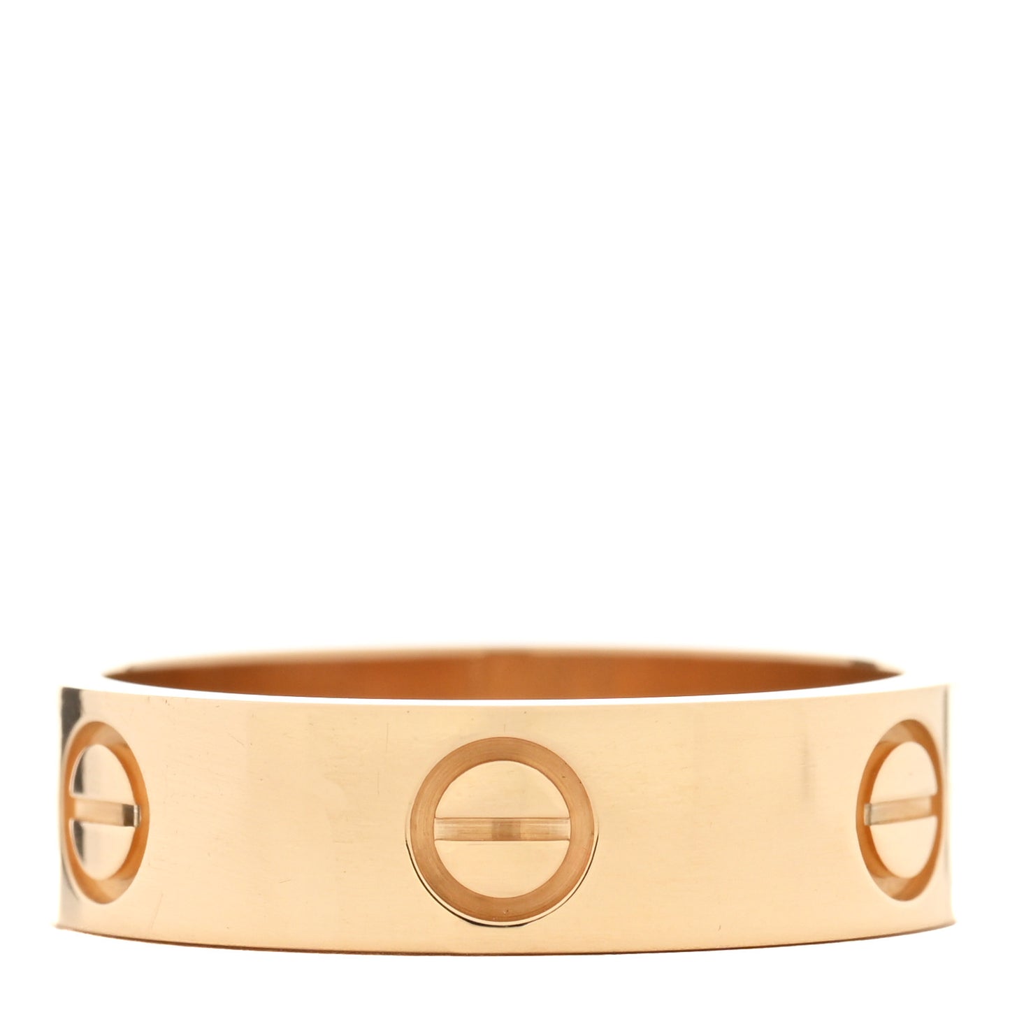 18K Yellow Gold 5.5mm LOVE Ring 56 7.5