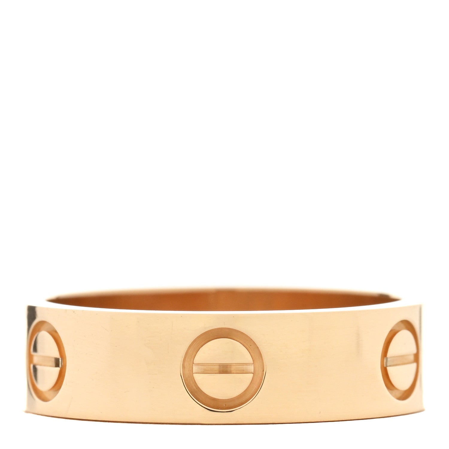 Cartier 18K Yellow Gold 5.5mm LOVE Ring 56 7.5 3 of 5