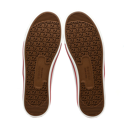 Gucci Canvas Web Womens 1977 Tennis Sneakers 40 White 5 of 9