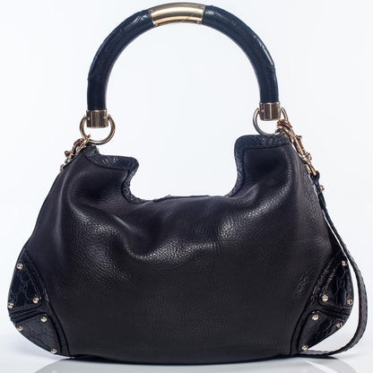 Gucci Leather Small Indy Black 3 of 8