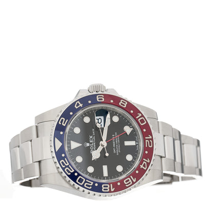 Rolex Stainless Steel 40mm Oyster Perpetual Date GMT Master Ⅱ Pepsi Watch 126710BLRO 2 of 4