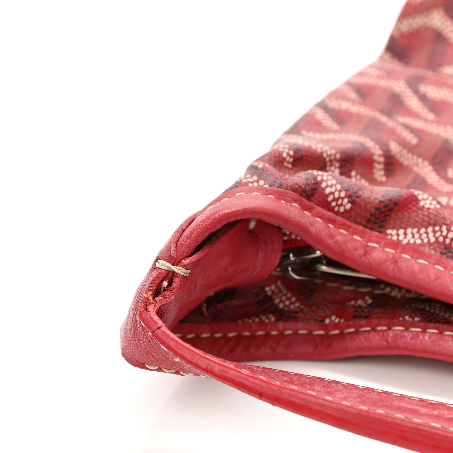 Goyard Goyardine Fidji Zip Hobo Red 20 of 20