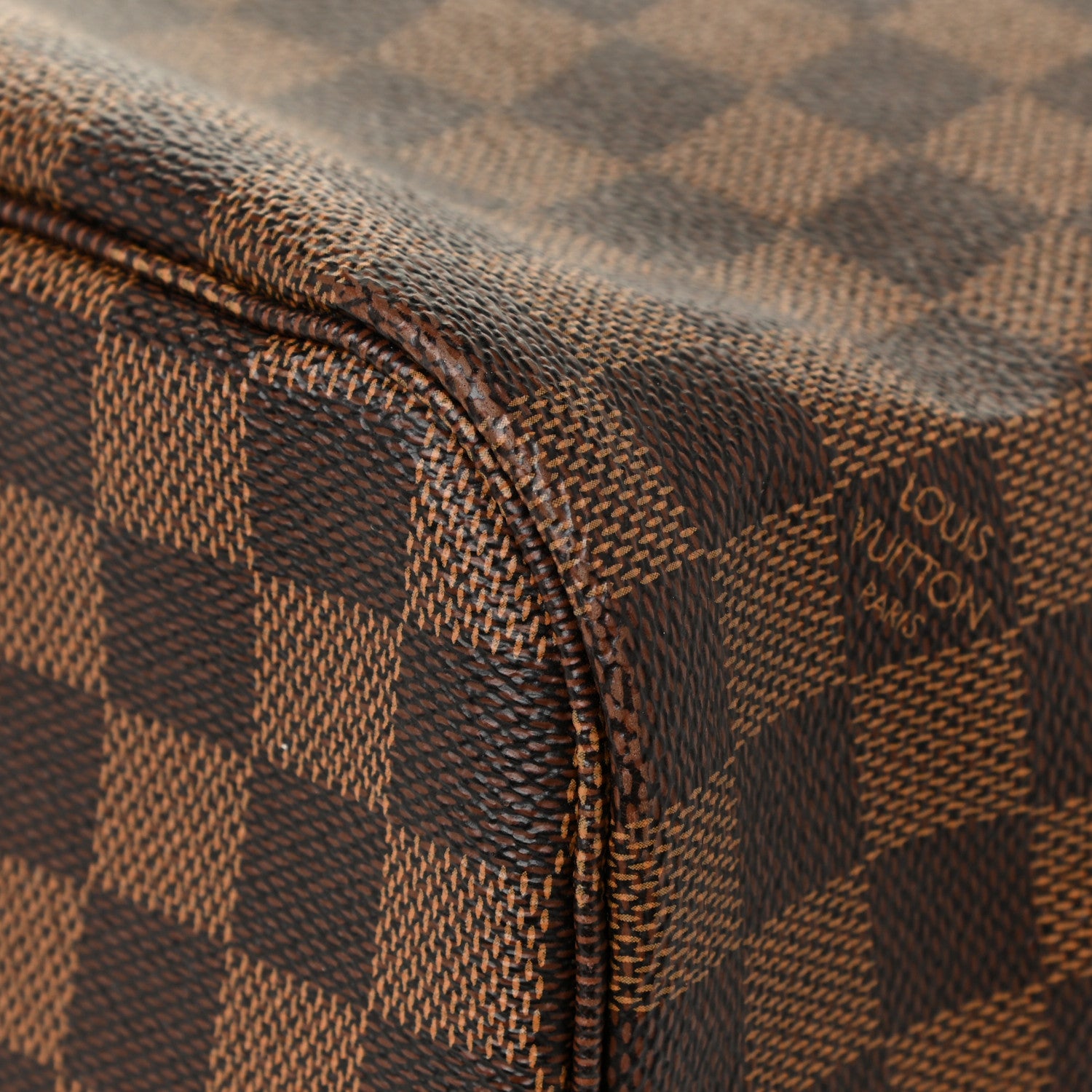 Louis Vuitton Damier Ebene Neo Neverfull MM Rose Ballerine 13 of 15