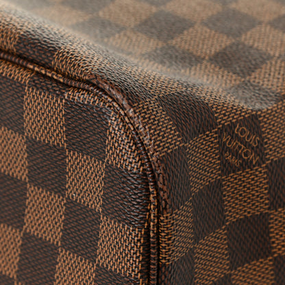 Louis Vuitton Damier Ebene Neo Neverfull MM Rose Ballerine 13 of 15