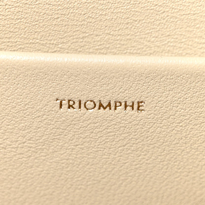 Celine Natural Calfskin Triomphe Shoulder Bag Pampa 8 of 12