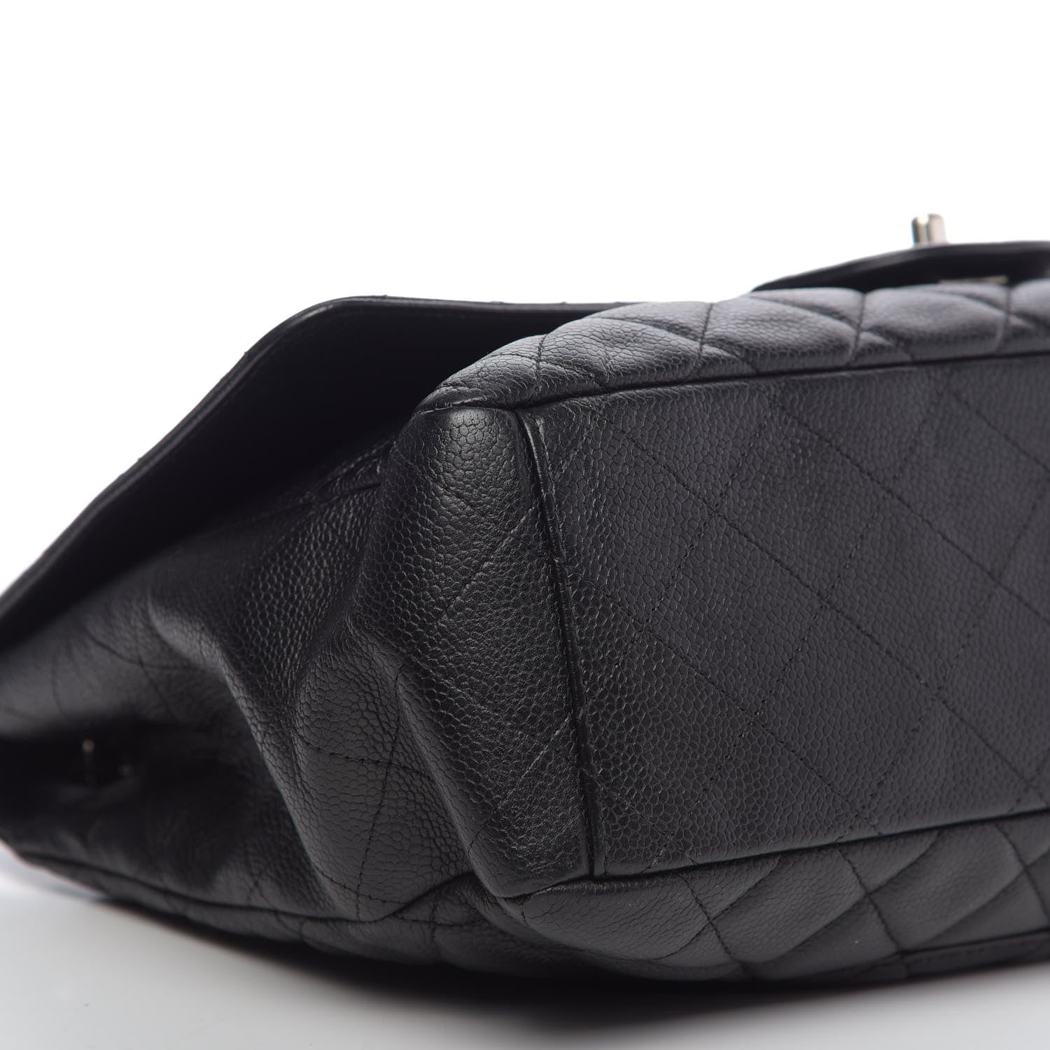 Chanel Caviar Quilted Maxi Single Flap Black 7 of 13