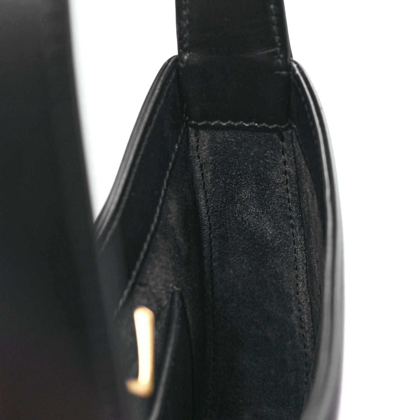 Smooth Calfskin Le 5 A 7 Mini Hobo Black