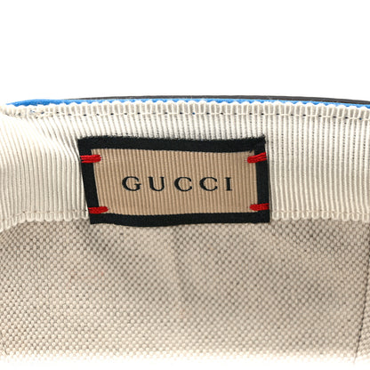 Gucci Lambskin Baseball M Hat Blue 9 of 9