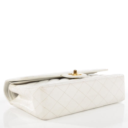 Chanel Caviar Quilted Medium Double Flap White 4 of 14