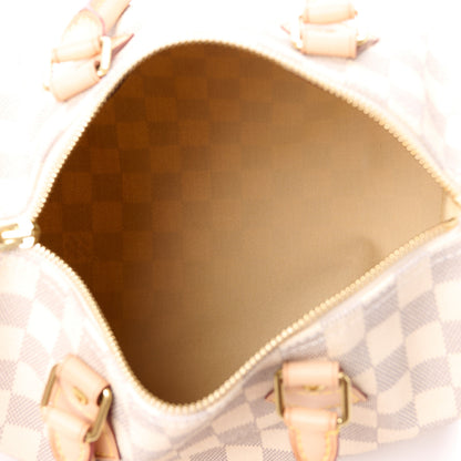 Louis Vuitton LOUIS VUITTON Damier Azur Speedy 25 5 of 15