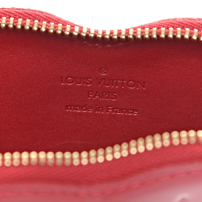 Louis Vuitton Vernis Coeur Heart Coin Purse Pomme D'Amour 6 of 6