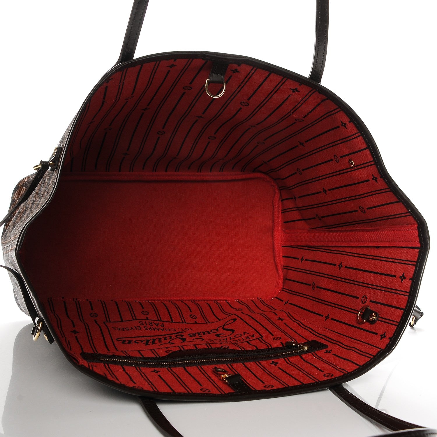 Louis Vuitton Damier Ebene Neverfull MM 5 of 7