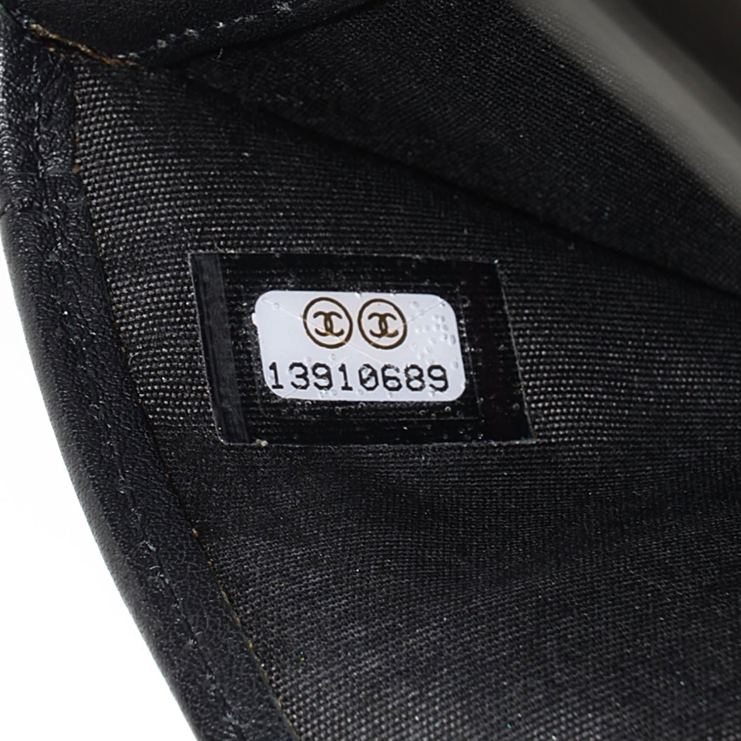 Chanel Caviar Sevruga Long Flap Wallet Black 8 of 8