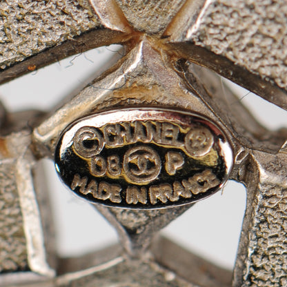 Chanel Crystal Baguette CC Bracelet Silver 5 of 6