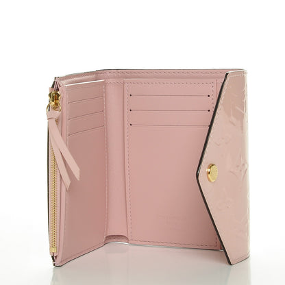 Louis Vuitton Vernis Victorine Wallet Rose Ballerine 5 of 6