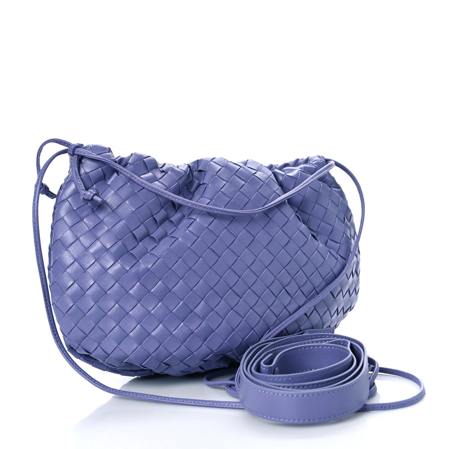 Bottega Veneta Nappa Intrecciato Mini Bulb Lavender 2 of 8