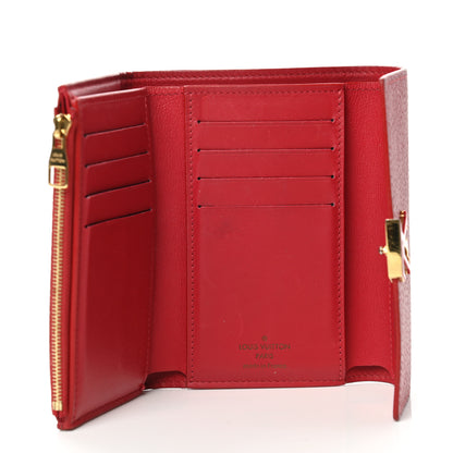 Louis Vuitton Taurillon Capucines Compact Wallet Rubis 5 of 14
