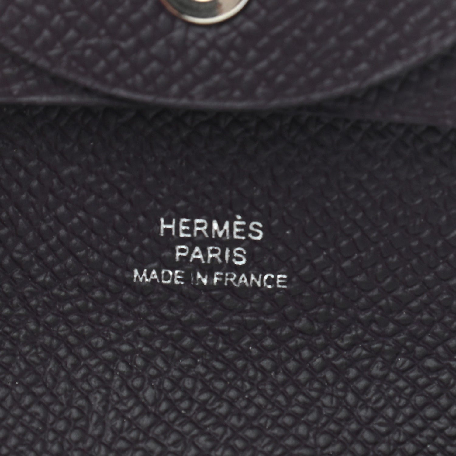 Hermes Epsom Bastia Coin Purse Raisin 5 of 6