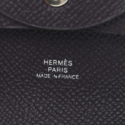 Hermes Epsom Bastia Coin Purse Raisin 5 of 6