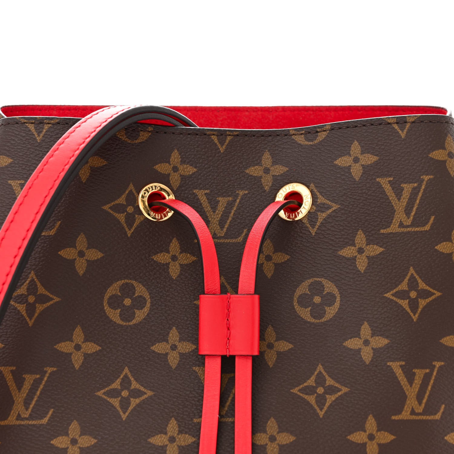 Louis Vuitton Monogram Neonoe MM Coquelicot 7 of 12