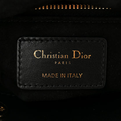Christian Dior Lambskin Cannage Mini Lady Dior Black 6 of 10