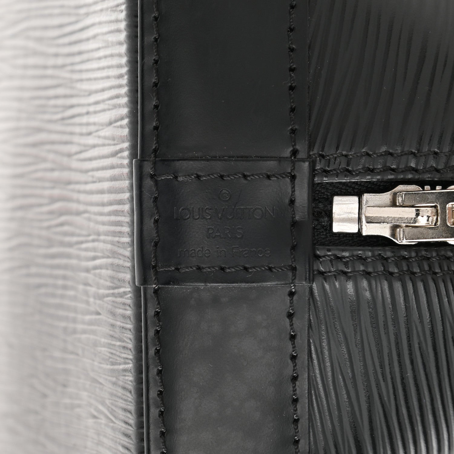 Louis Vuitton Epi Alma PM Black 6 of 10