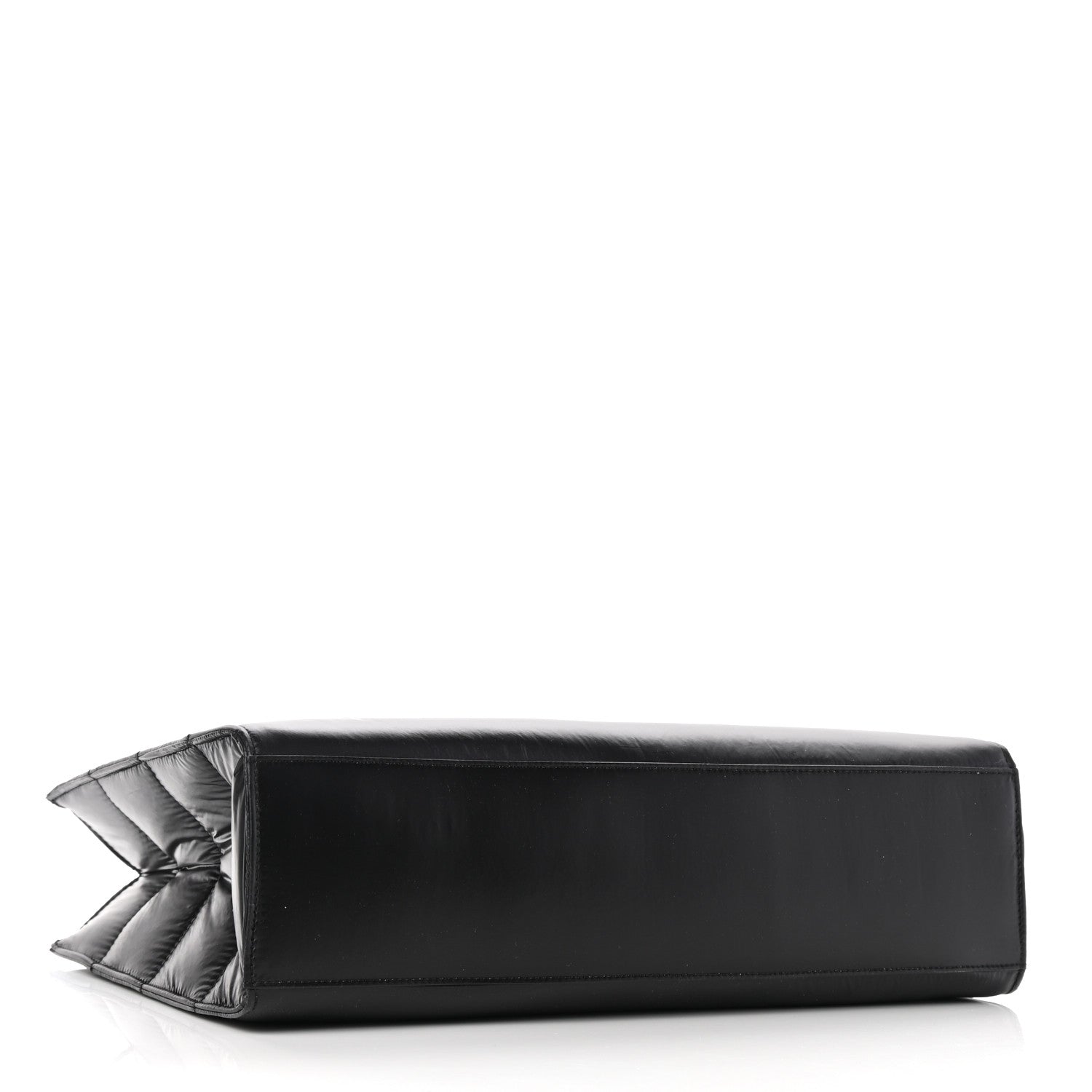 Telfar Nylon Medium Puff Shopping Bag Black 4 of 9