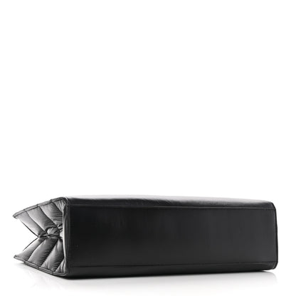 Telfar Nylon Medium Puff Shopping Bag Black 4 of 9