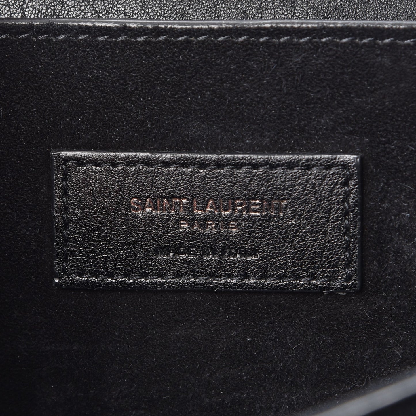 Lambskin Large Charlotte Messenger Bag Black