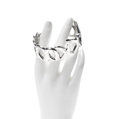 Tiffany Sterling Silver Paloma's Graffiti Love & Kisses Cuff Bracelet 2 of 4