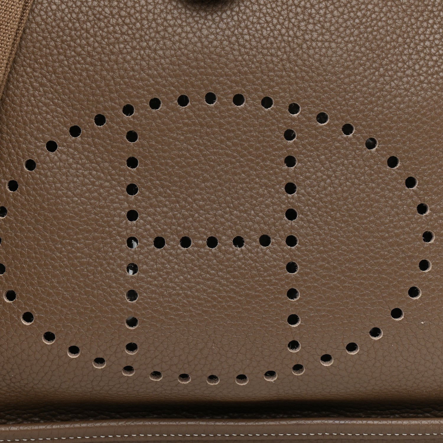 Hermes Taurillon Clemence Evelyne III PM Etoupe 8 of 9