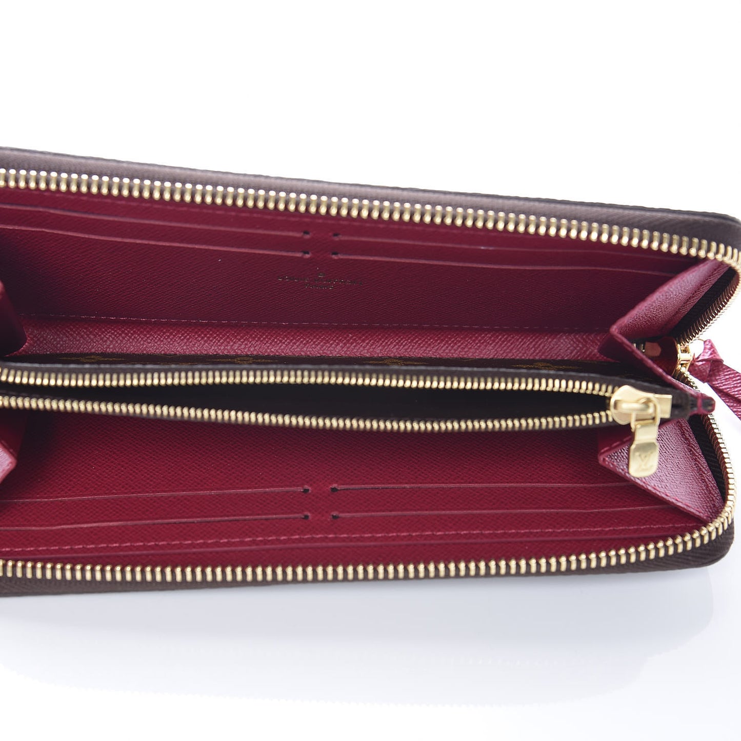 Monogram Clemence Wallet Fuchsia