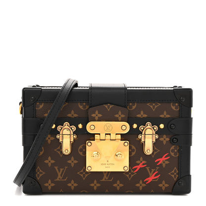 Louis Vuitton Monogram Petite Malle Black 1 of 12