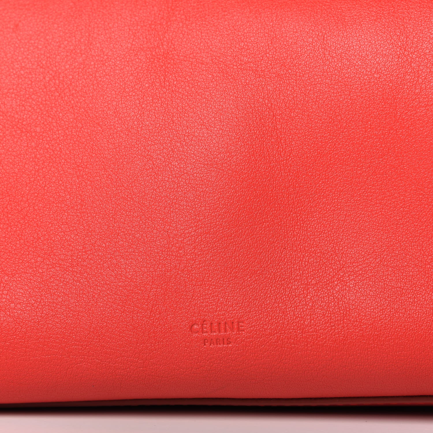 Celine Smooth Calfskin Small Big Bag Red 9 of 10