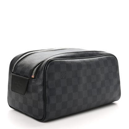 Louis Vuitton Damier Graphite Dopp Kit Toilet Pouch 3 of 10