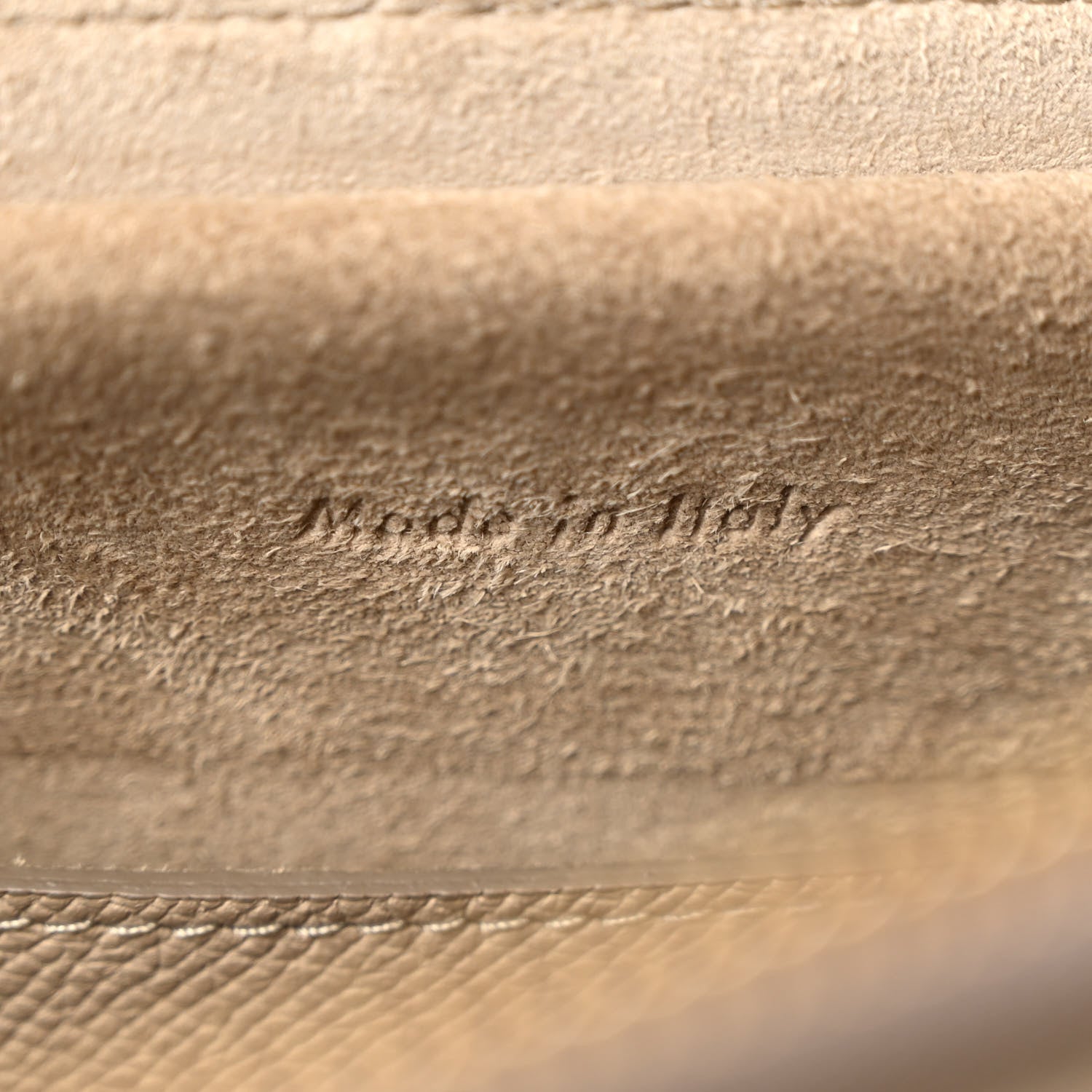 Celine Grained Calfskin Micro Belt Bag Light Taupe 6 of 9