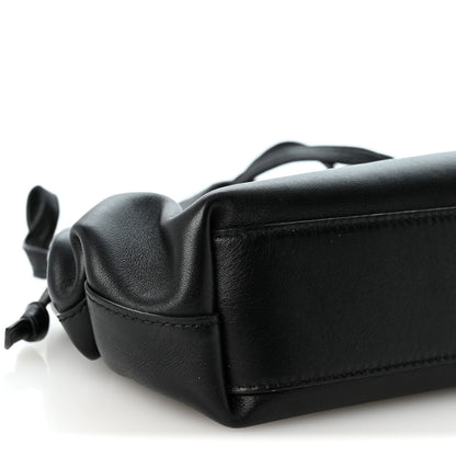 Bottega Veneta Calfskin Small The Point Triangle Bag Black 7 of 8