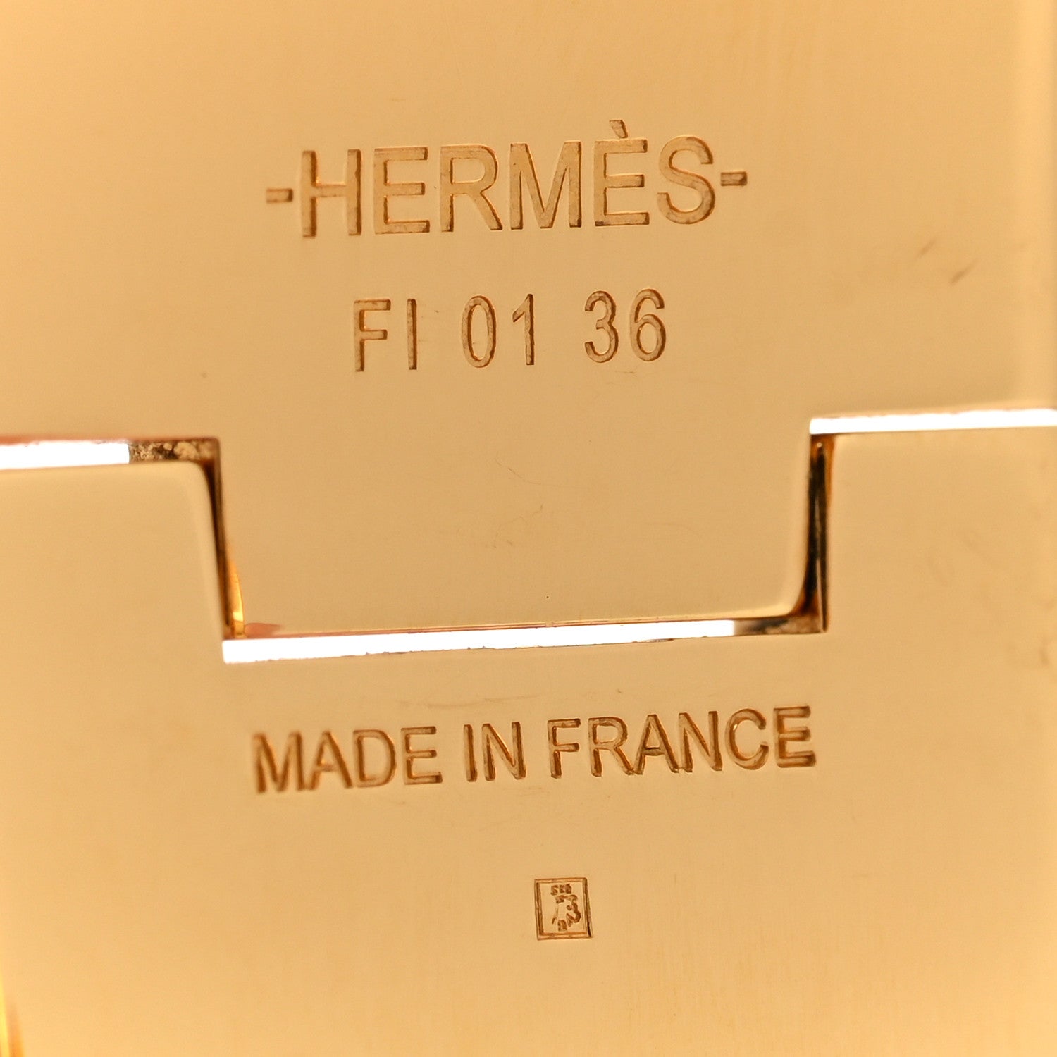 Hermes Enamel Wide Clic Clac H Bracelet PM White 4 of 5