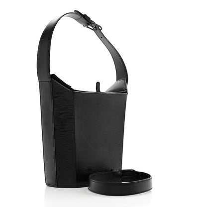 Louis Vuitton Epi Sac Seau Black 3 of 14
