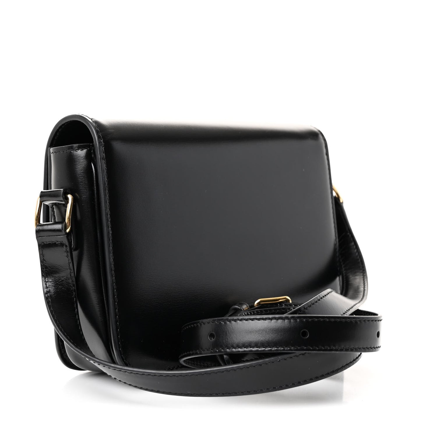 Shiny Calfskin Teen Triomphe Black