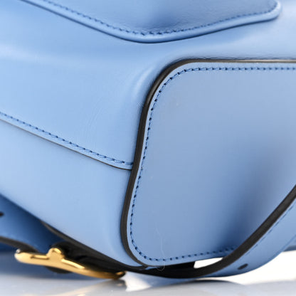 Gucci Calfskin Bamboo Backpack Mineral Blue 9 of 11