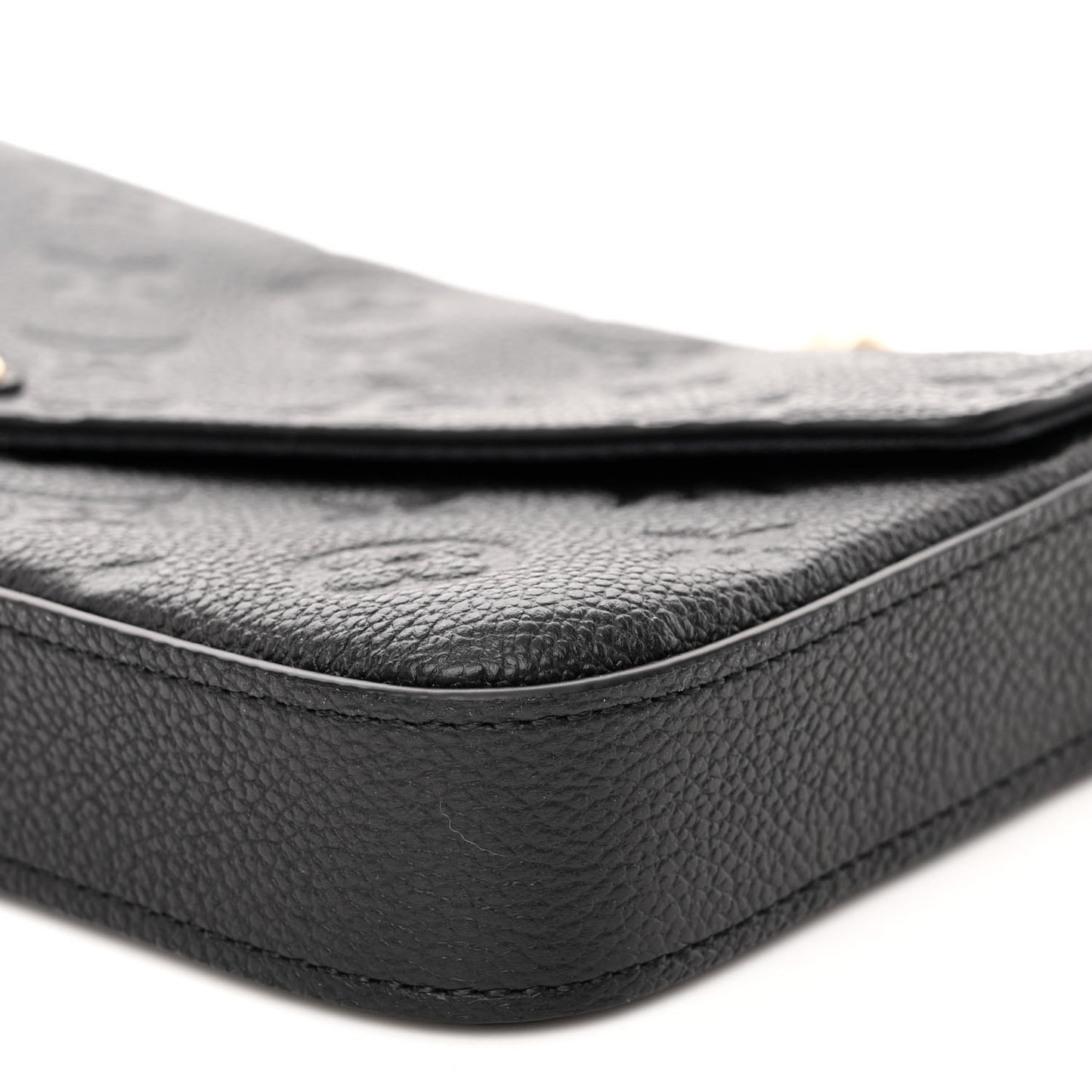 Empreinte Pochette Felicie Chain Wallet Black