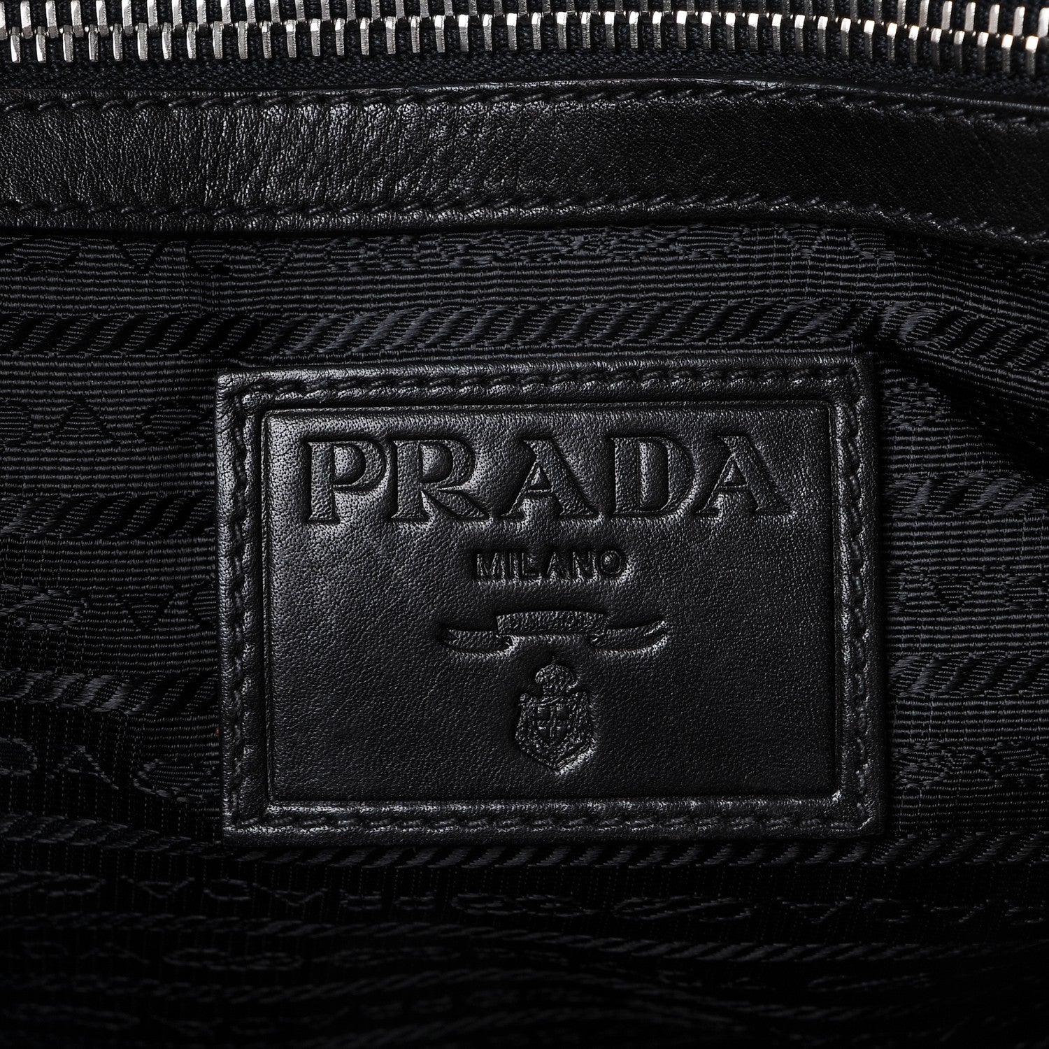 Prada Soft Calf Shoulder Bag Nero Black 6 of 7