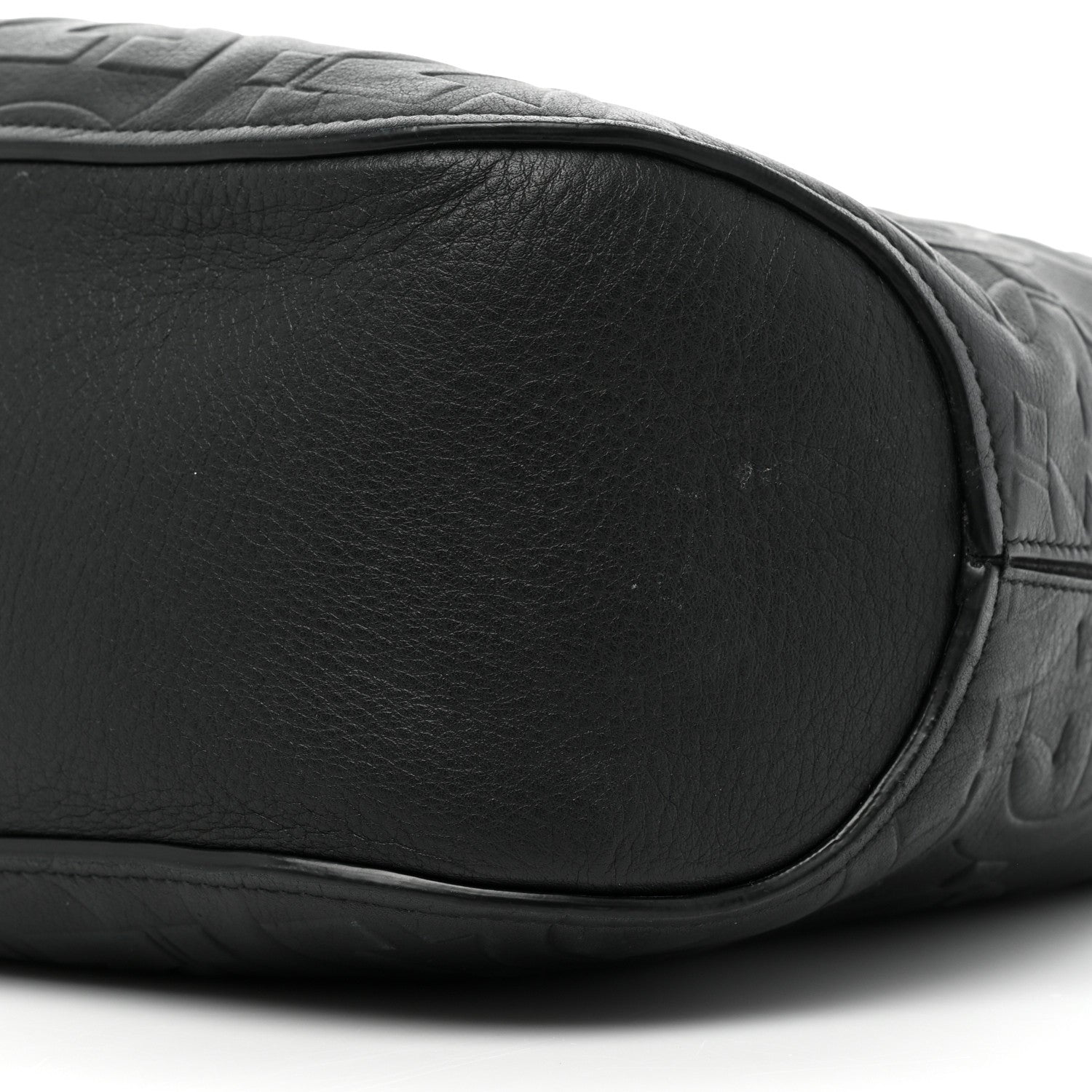 Salvatore Ferragamo Calfskin Embossed Gancini Hobo Black 7 of 16