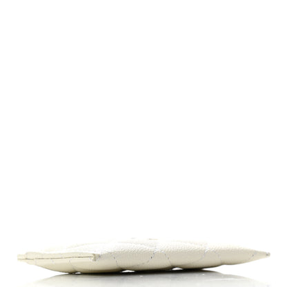 Chanel Caviar Quilted Card Holder White 4 of 8