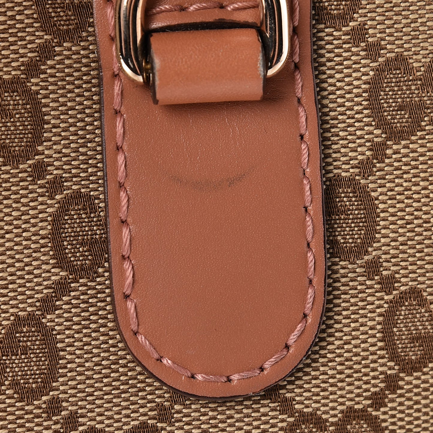 Monogram Heart Bit Charm Top Handle Tote Coral