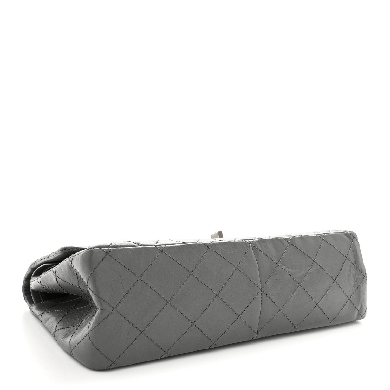 Chanel Aged Calfskin Quilted 2.55 Reissue 226 Flap Grey 4 of 11