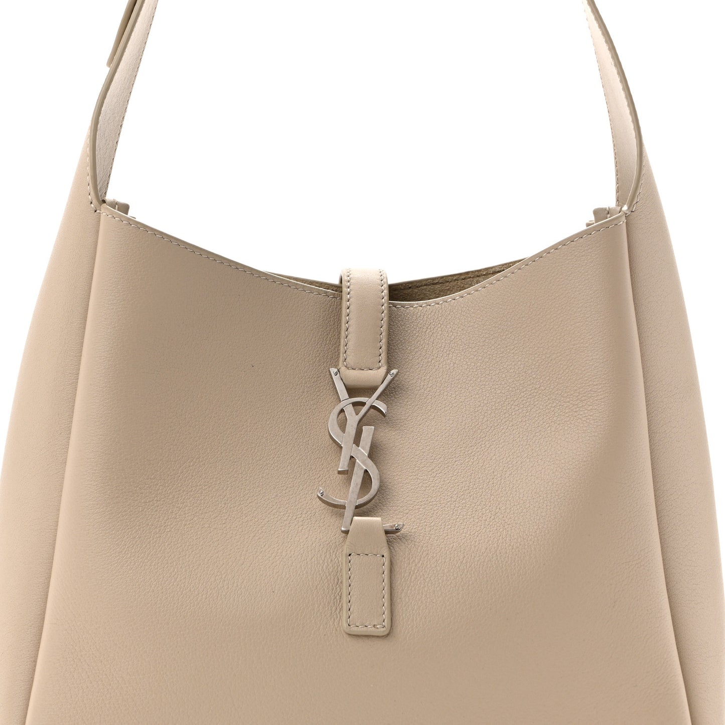 Smooth Calfskin Small Le 5 A 7 Soft Hobo Sea Salt